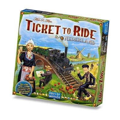 Ticket To Ride Nederland Mappa N. 4 - Espansione Gioco da Tavolo 8+ (Multilingue) - Days of Wonder