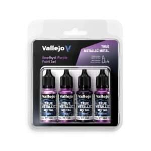 TMM 77255 AMETHYST PURPLE 4 COLORS SET Colori Vallejo