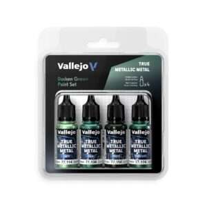 TMM 77257 DUSKEN GREEN 4 COLORS SET Colori Vallejo