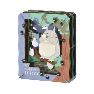 TOTORO BLOWS THE OCARINA PAPER THEATER 3d Poster Studio Ghibli