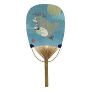 Totoro Flying - Ventaglio in Bamboo - Studio Ghibli