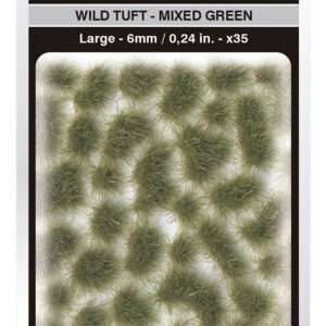 TUFT WILD SC416 MIXED GREEN LARGE ACCESSORI PER MODELLISMO VALLEJO VALLEJO