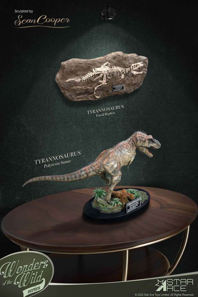 Tyrannosaurus Rex Deluxe Resin Statua Statua Star Ace