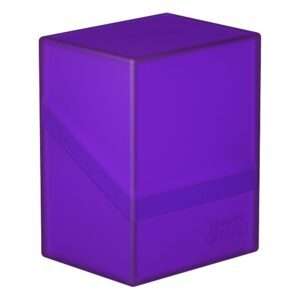 Ultimate Guard Boulder Deck Case 80+ Standard Size Amethyst Ultimate Guard