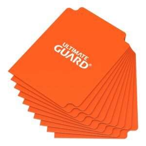 Ultimate Guard Card Dividers Standard Size (10) - Orange Ultimate Guard