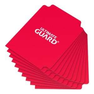 Ultimate Guard Card Dividers Standard Size (10) - Red Ultimate Guard