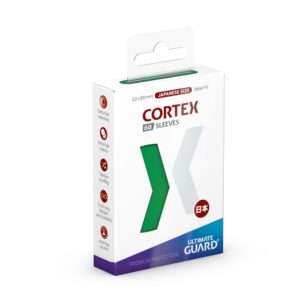 Ultimate Guard Cortex Sleeves Japanese Size Green (60) Ultimate Guard