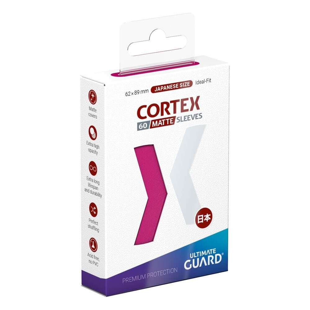 Ultimate Guard Cortex Sleeves Japanese Size Matte Pink (60) Ultimate Guard