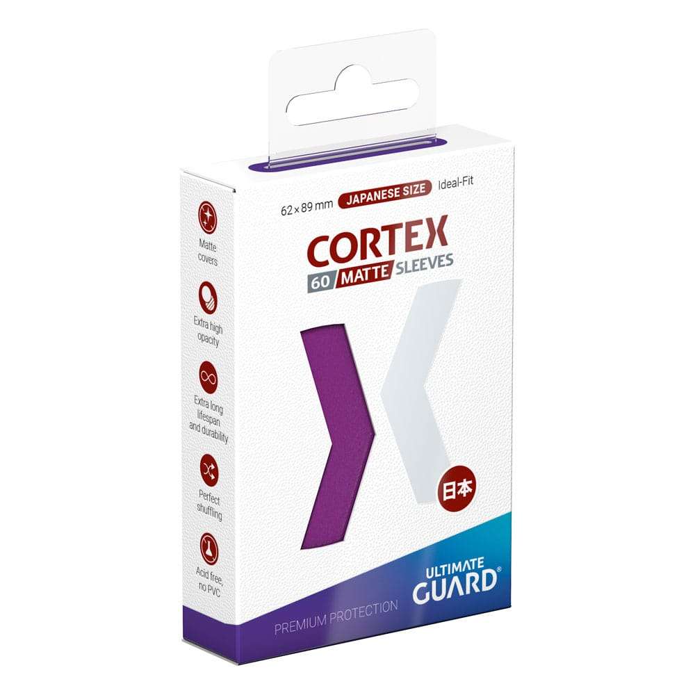 Ultimate Guard Cortex Sleeves Japanese Size Matte Purple (60) Ultimate Guard