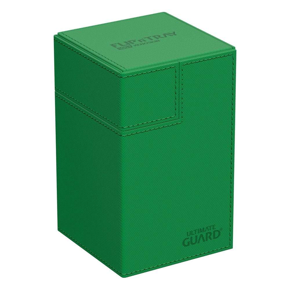 Ultimate Guard Flip`n`Tray 100+ XenoSkin Monocolor Green Ultimate Guard