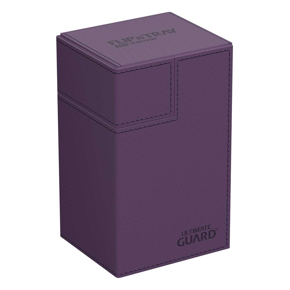 Ultimate Guard Flip`n`Tray 80+ XenoSkin Monocolor Purple Ultimate Guard