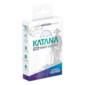 Ultimate Guard Katana Inner Sleeves Japanese Size Transparent (100) Ultimate Guard