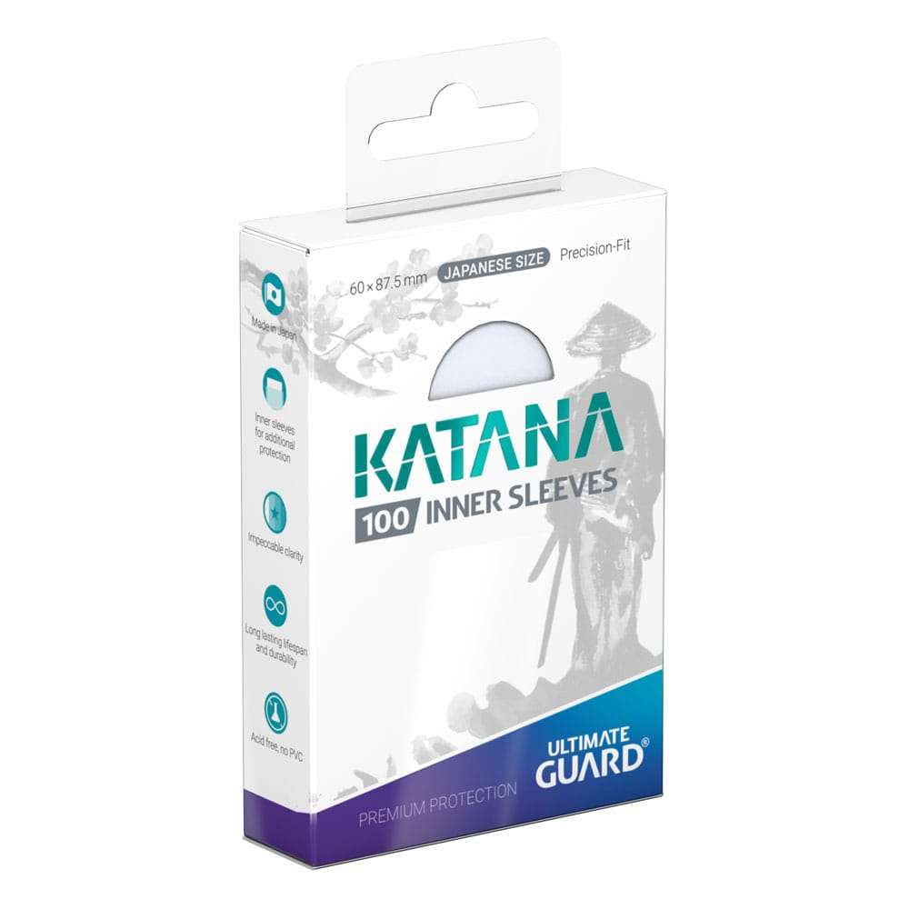 Ultimate Guard Katana Inner Sleeves Japanese Size Transparent (100) Ultimate Guard