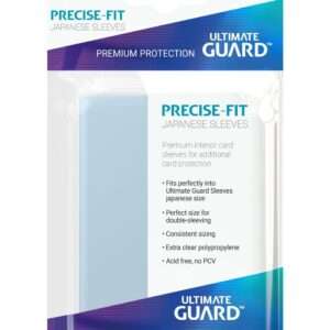 Ultimate Guard Precise-Fit Sleeves Japanese Size Transparent (100) Ultimate Guard