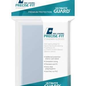 Ultimate Guard Precise-Fit Sleeves Side-Loading Standard Size Transparent (100) Ultimate Guard