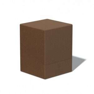 Ultimate Guard Return To Earth Boulder Deck Case 100+ Standard Size Brown Ultimate Guard