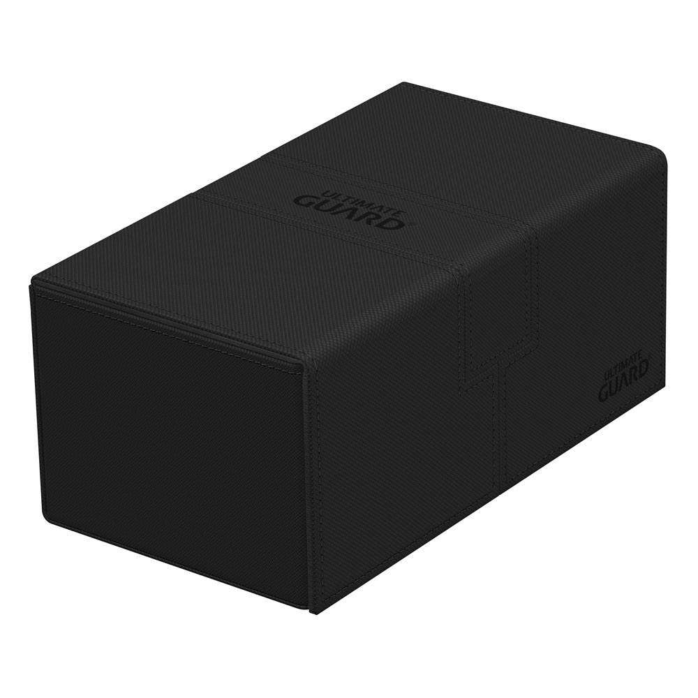 Ultimate Guard Twin Flip`n`Tray 200+ XenoSkin Monocolor Black Ultimate Guard