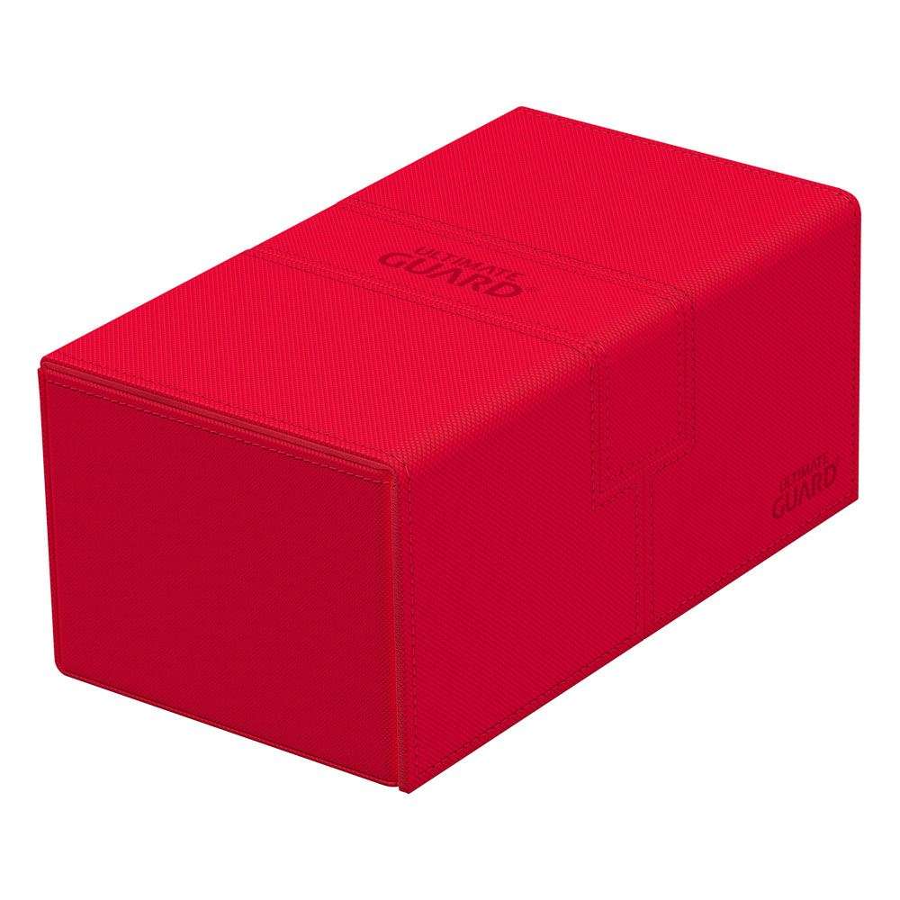 Ultimate Guard Twin Flip`n`Tray 200+ XenoSkin Monocolor Red Ultimate Guard