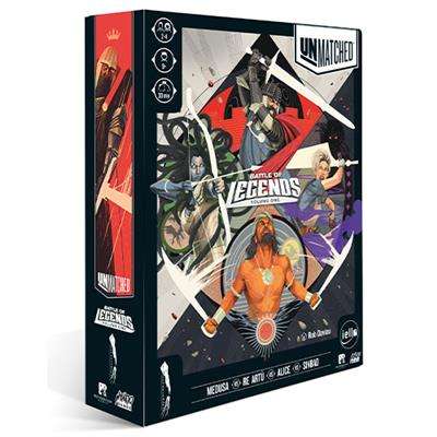 Unmatched - Battle Of Legends Vol.1 Gioco Da Tavolo 9+ (ITA) - Asmodee