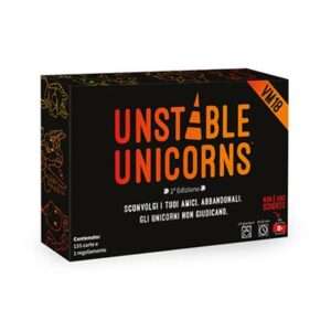 Unstable Unicorns VM18 - Gioco Di Carte Per Adulti 18+ (ITA) - Asmodee