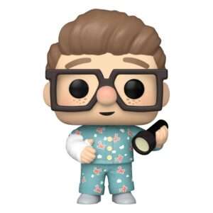 Up! 2 Pop! Movies Vinile Figura Young Carl 9 Cm Funko
