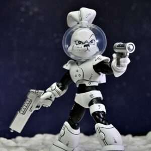 Usagi Yojimbo Action Figura Space Usagi Yojimbo Black & White Figura 18 Cm Neca