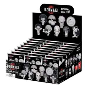 Uzumaki 3d Pvc Bag Clips Series 1  Con Figure Int.