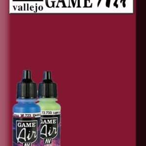 VALLEJO GAME AIR SCAR RED 72712 COLORI VALLEJO