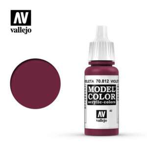 VALLEJO MC 043 VIOLET RED 70812 COLORI VALLEJO
