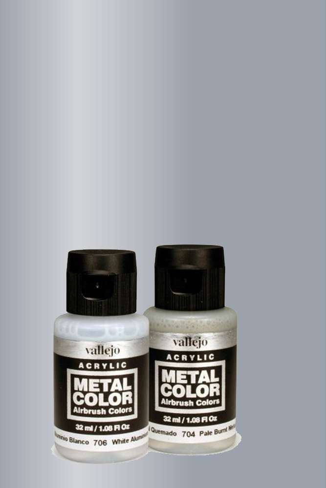 Vallejo Metallo Color Semi Matte Aluminium 77716 Colori VALLEJO
