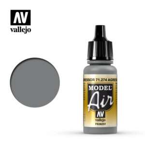 VALLEJO MODEL AIR AGGRESSOR GREY 71274 COLORI VALLEJO