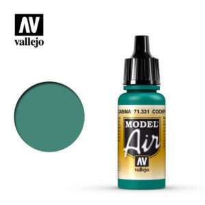 VALLEJO MODEL AIR COCKPIT EMERALD GR FADED 71331 COLORI VALLEJO
