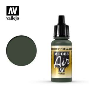 VALLEJO MODEL AIR IJA MIDOURI GREEN 71134 COLORI VALLEJO