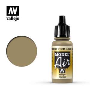 VALLEJO MODEL AIR LOAMBROWN RAL1040 71245 COLORI VALLEJO