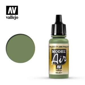 VALLEJO MODEL AIR PALE GREEN 71095 COLORI VALLEJO