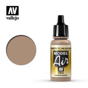 VALLEJO MODEL AIR US DESERT SAND 71140 COLORI VALLEJO