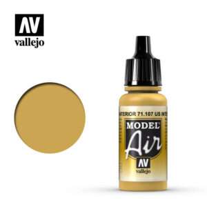 VALLEJO MODEL AIR US INTERIOR YELLOW 71107 COLORI VALLEJO