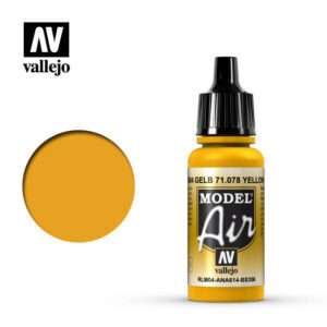VALLEJO MODEL AIR YELLOW RLM04 71078 COLORI VALLEJO