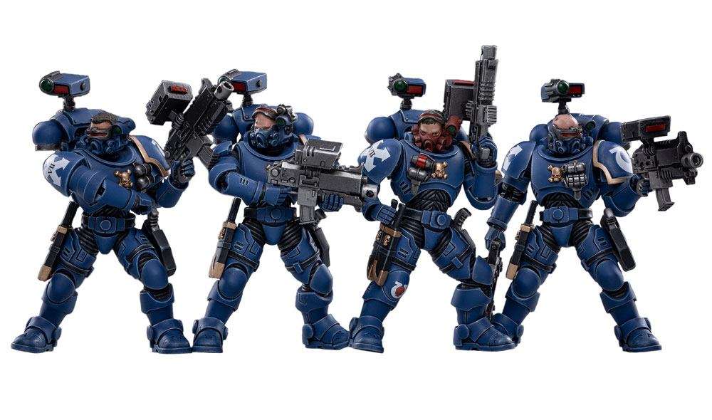 Warhammer 40k Action Figura 4-pack 1/18 Ultramarines Incursors 12 Cm Joy Toy (cn)