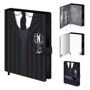 Wednesday Uniforme A5 Premium Agenda Taccuino Pyramid International
