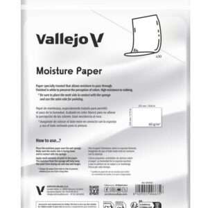 Wet Palette 30 Fogli Moist Paper B9003 Accessori Per Modellismo Vallejo