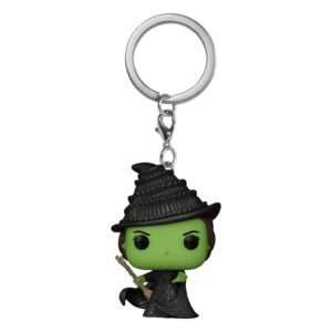Wicked Pop! Vinile Portachiavis 4 Cm Elphaba Funko