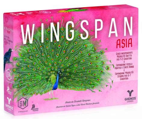 Wingspan - Asia - Gioco da Tavolo 14+ (ITA) - Ghenos Games