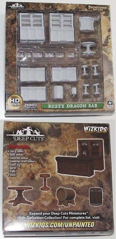 Wizkids Pathfinder Dcum Rusty Dragon Bar Gioco Di Ruolo