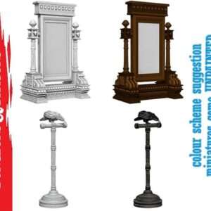 Wizkids Wizkids Um Mirror & Bird On Stand Gioco Di Ruolo