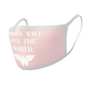 Wonder Woman Face Masks 2-Pack Save The World Pyramid International