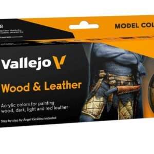 Wood E Leather By Ag Mod Col Set 70182 Colori Vallejo
