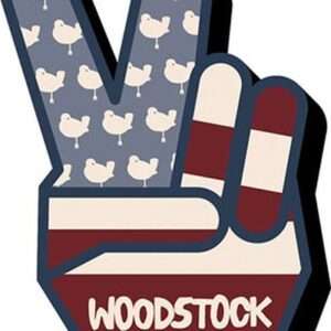 WOODSTOCK PEACE MAGNET MAGNETI AQUARIUS ENT