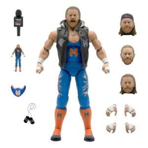 Wrestling Major Podcast Ultimates Action Figura Brian Myers 18 Cm Super7