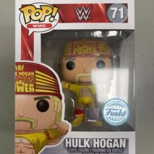 Wwe Pop! Figure Vinile Hulk Hogan Wrestlemania 3 Special Edition 9 Cm Funko